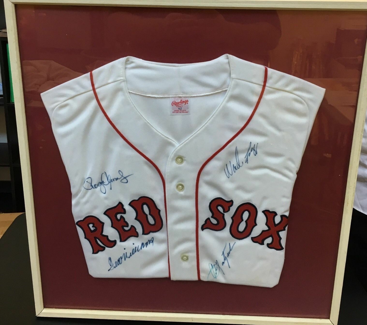 Wade Boggs Autographed Boston Custom Baseball Jersey - JSA COA at 's  Sports Collectibles Store