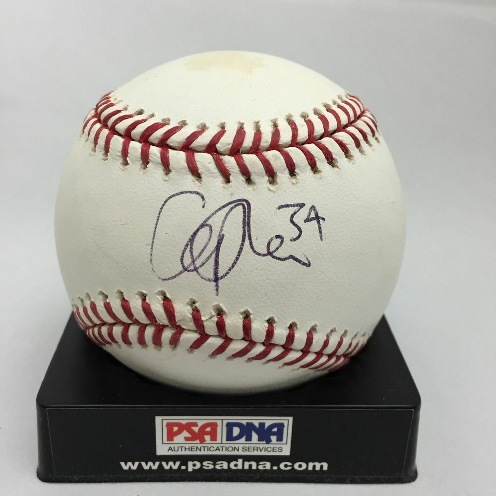 Cliff Lee Signed Autographed Baseball Official Major League  PSA DNA COA #X52771