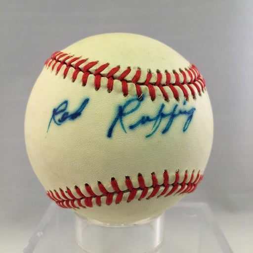 RARE Red Ruffing Single Signed Autographed AL MacPhail Baseball JSA LOA HOF Auto
