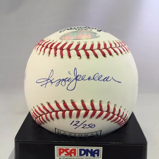 Reggie Jackson Jersey Number Retirement Day 5/22/2004 Signed Baseball PSA DNA