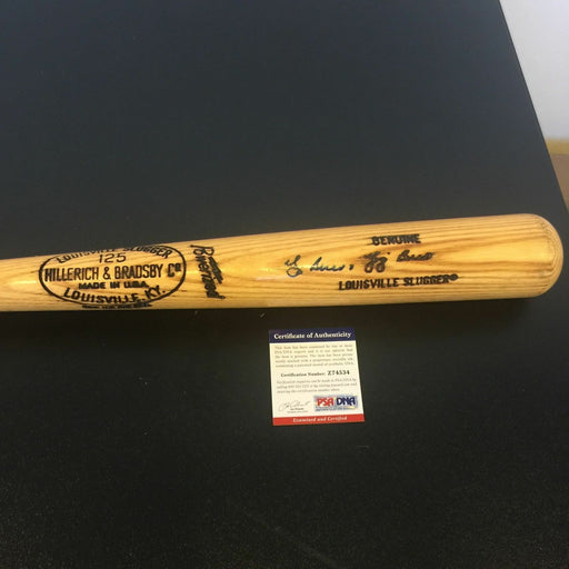 Yogi Berra Signed Autographed Louisville Slugger Game Model Baseball Bat PSA