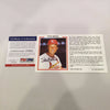 Stan Musial Signed Autographed Stan The Man Postcard Photo PSA DNA COA