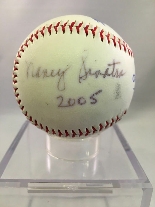 Nancy Sinatra Signed Autographed Official League Baseball Jsa Coa