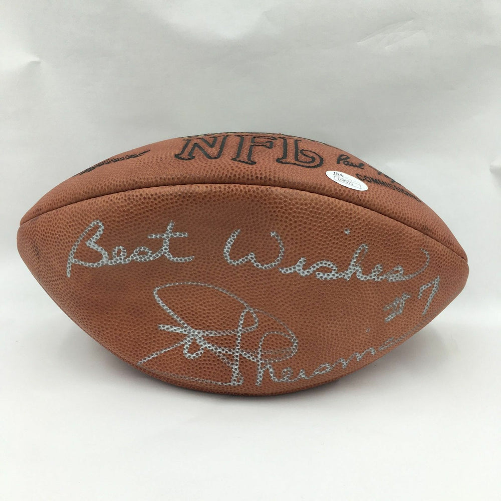 Joe Theismann Signed Autographed Wilson NFL Football JSA COA